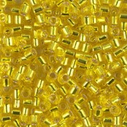 Miyuki delica beads 8/0 - Silver lined yellow DBL-145